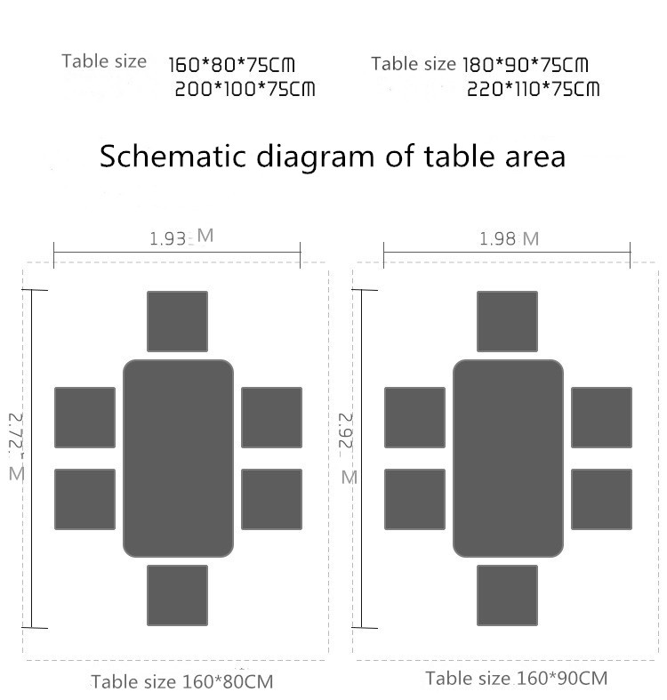Small Luxury Dining Table And Chairs 4 Person Marble Dining Table Set 200cm 180cm 160cm 220cm