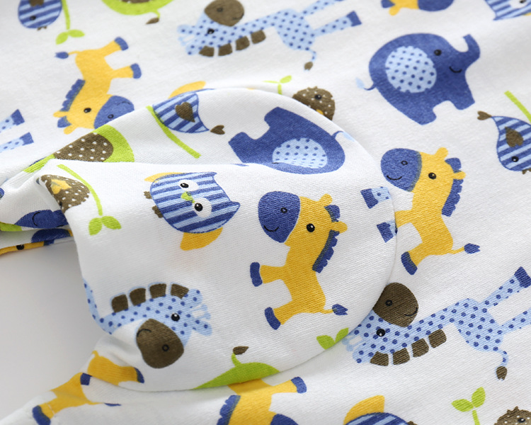 Soft Cute Newborn Baby Clothes Short Sleeve Bodysuit Baby Boys And Girls