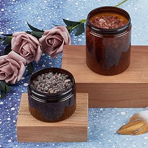 amber jars