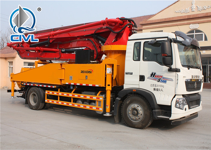 37 M Vertical new Cement Pump Truck 380HP Engine Howo 37m Concrete Pump Truck
