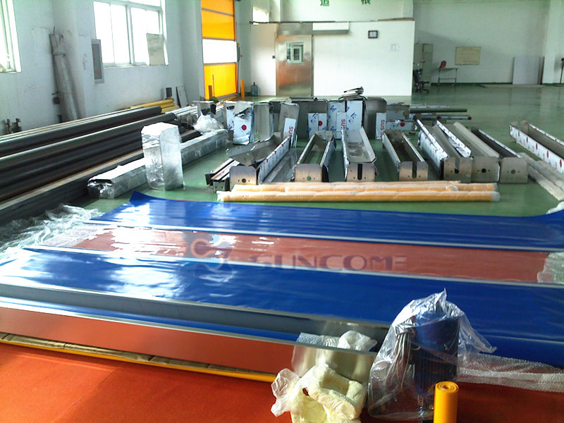 Cleaning Room High Speed Rolling Doors With English Man - Machine Interface