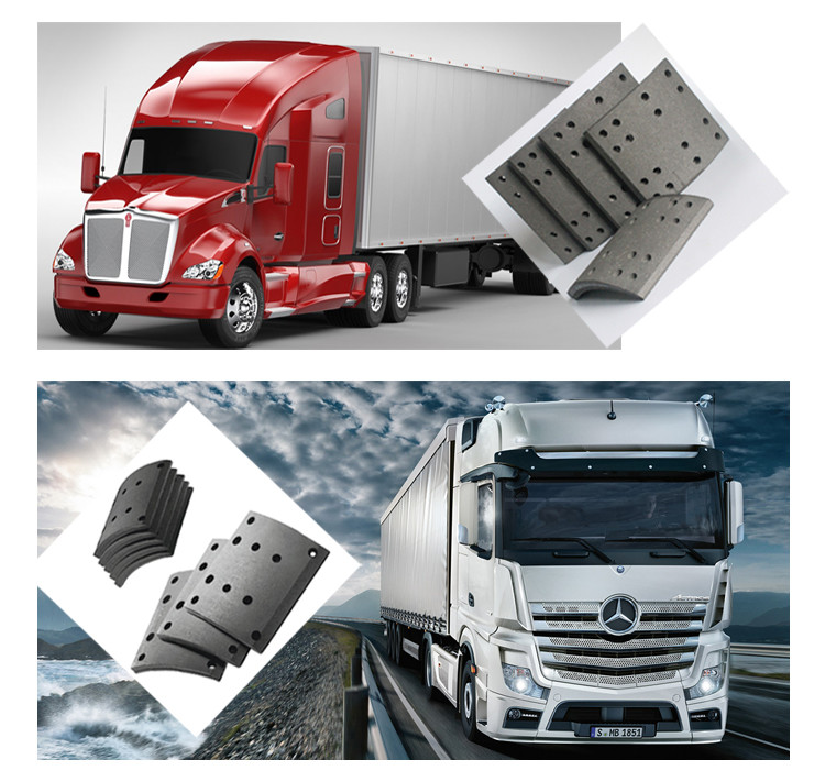 Baiyun Commercial Vehicle Brake Linings with IATF16949 E Mark