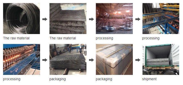 3 Inch 4 Inch 5 Inch Galvanised Weld Mesh Panels , Square Welded Mesh Screen