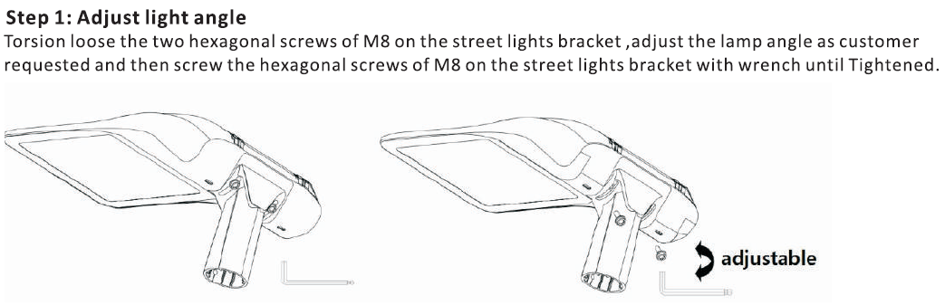60W Flat LED Street Lights For Outdoor Security 5 Years Warranty