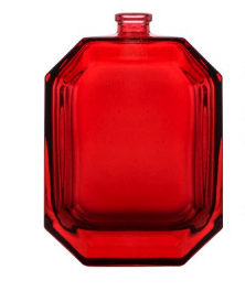Flint Glass Unique Square Matte Spray Bottle 30ml 50ml Luxury Frosted Perfume Bottle