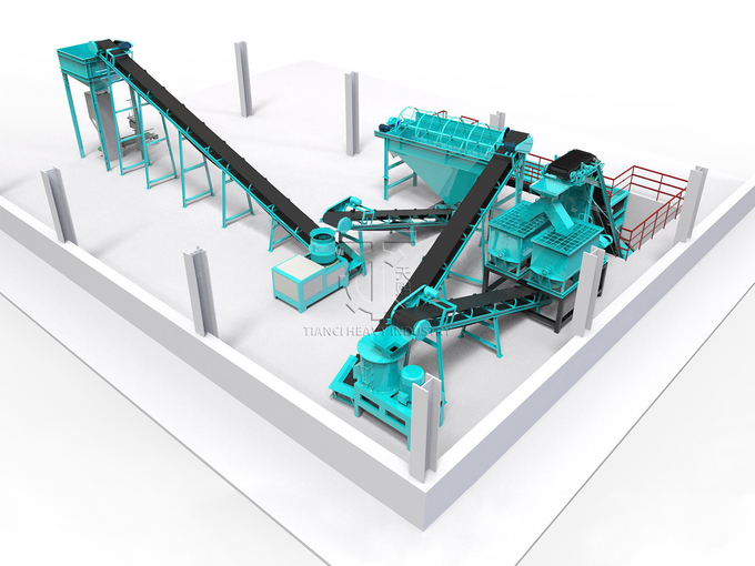 Manure Granulator Production Line Organic Fertilizer Granulator Production Line