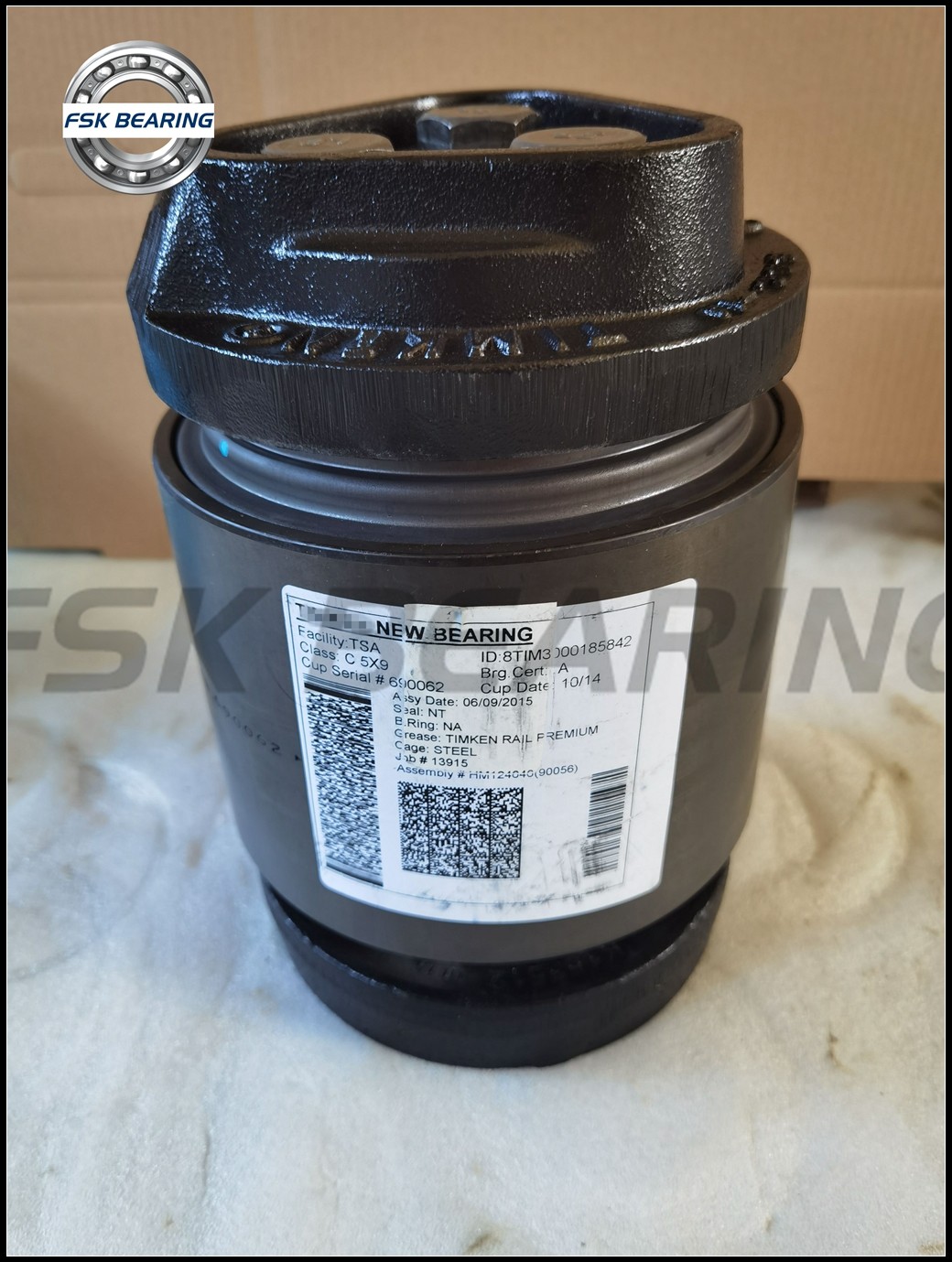 Double Row NP891226/NP379567 Railway Locomotive Bearing 144.45*219.87*140 mm Tapered Roller Bearing