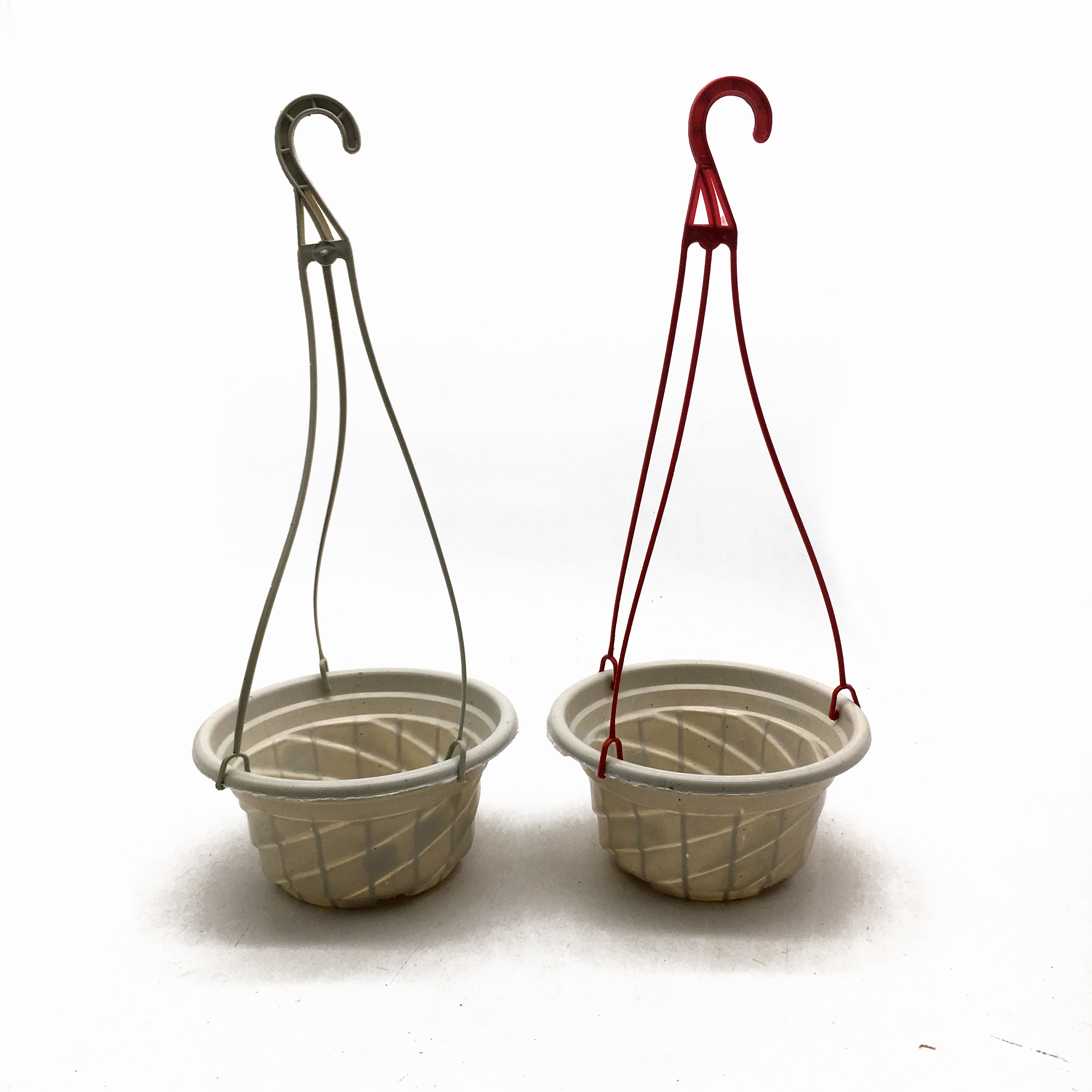 high quality plastic hanging hook hanging flower pot on wall in room in favorable price