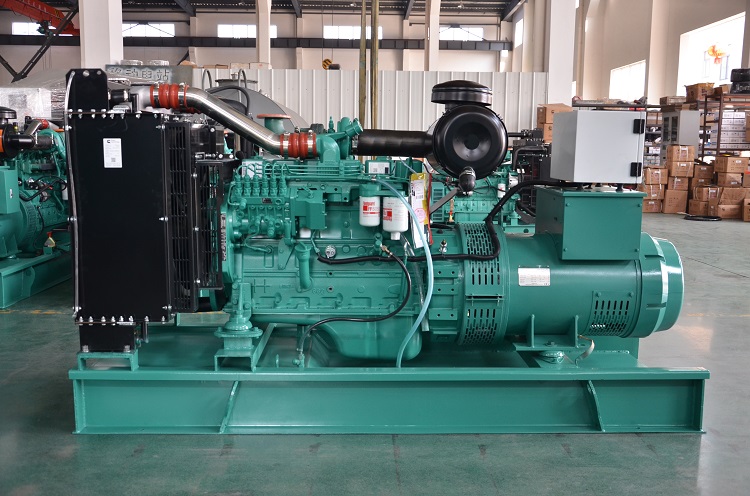 30KW Silent Canopy Cummins Diesel Generator Set with Water Cooling System 1200 KG