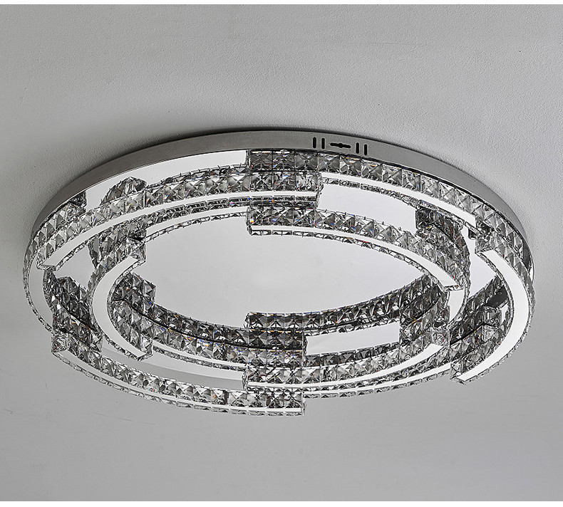 Luxury Crystal Ceiling Lamp Suitable for Living Room Bar Bedroom Ceiling Lamp(WH-CA-102)