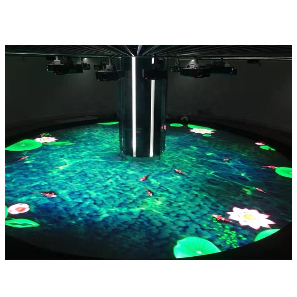 P3.91 P4.81 P6.25 Interactive LED Dance Floor Advertising Capacitive