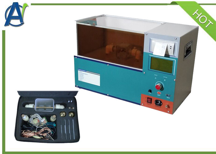 BDV-II ASTM D877 ASTM D1816 IEC156 Transformer Oil Test Kit with Printer