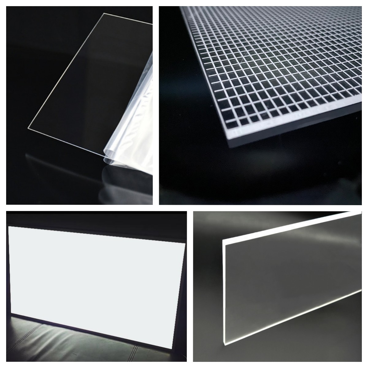 Customized LGP Acrylic Sheet without Dotting for Superior Light Transmission