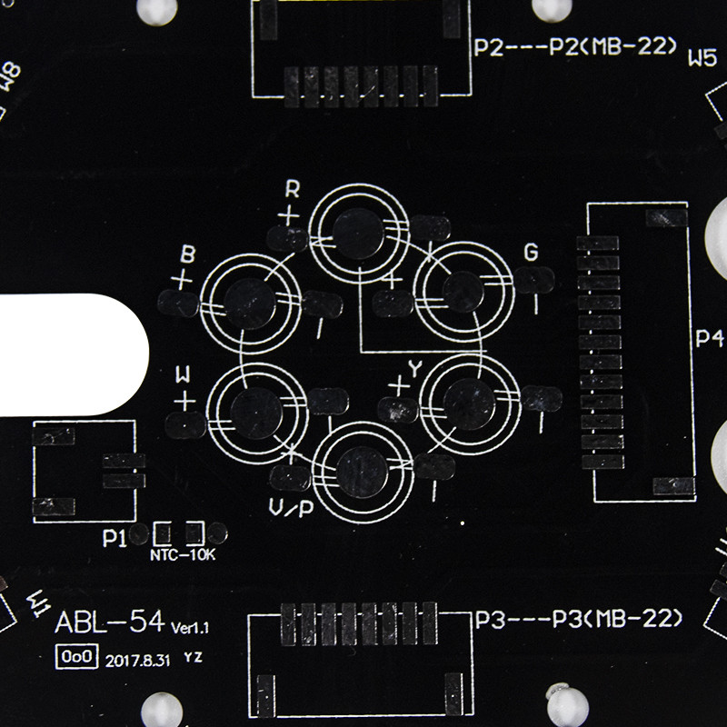 Soldering Double Sided Pcb Clad Single Sided Pcb Assembly Services Of LED Aluminum PCB