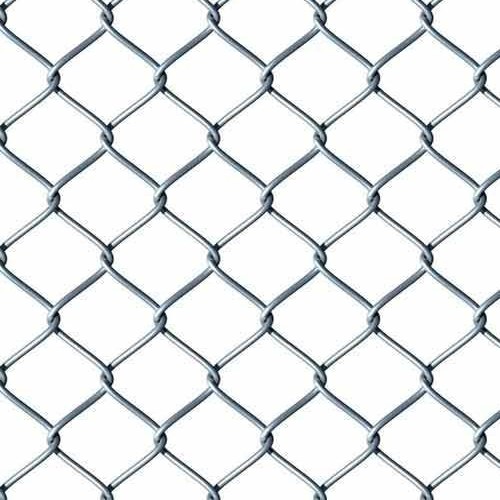 Security 4ft Diamond Mesh Fencing Galvanized Commercial