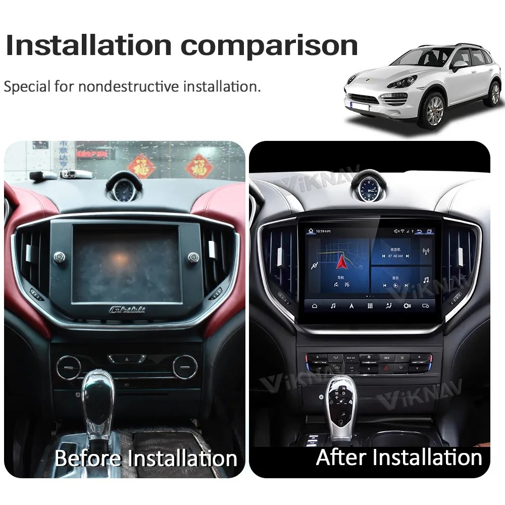 10.25 Inch Touch Screen Android 13 Car Stereo For 2014-2017 Maserati
