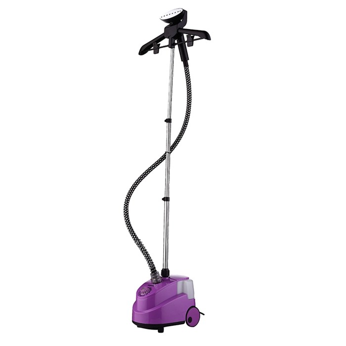Fabric Handheld Flexible Industrial Garment Steamer Adjusting Pole With Brush