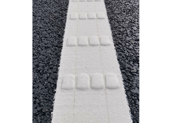 Driveway Warning Vibrating Hot Melt Road Marking Paint