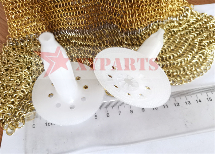 M10 Insulation Fasteners 60MM Round Washer Plastic Insulation Anchors