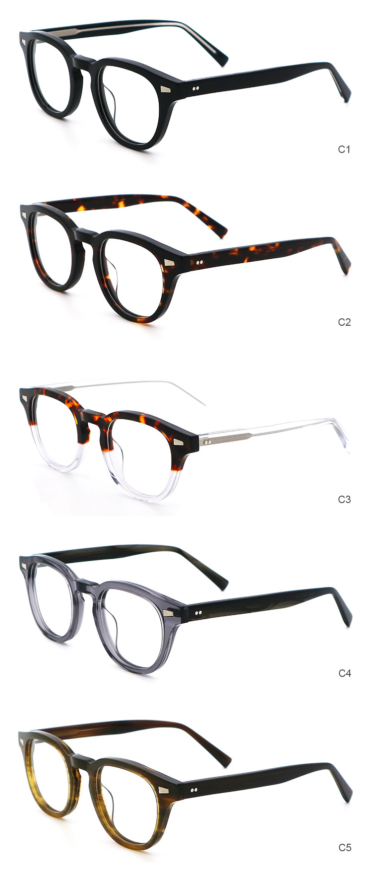 Individuality Artisanal Enduro Acetate Glasses Frame MR 98617