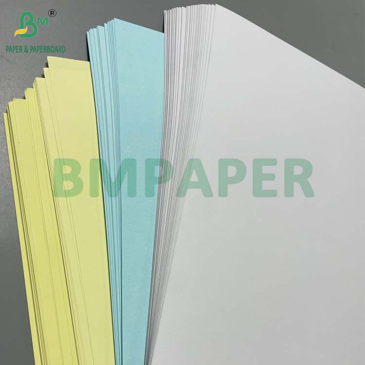 CB White CF Canary 20lb 24lb Premium Digital NCR Carbonless Paper 