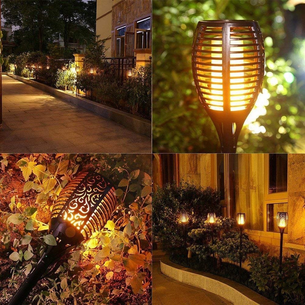 8H Solar LED Torch Light