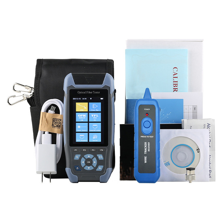 FTTH Active Live Test Fiber Optic Reflectometer 1310 1550nm Handheld Smart