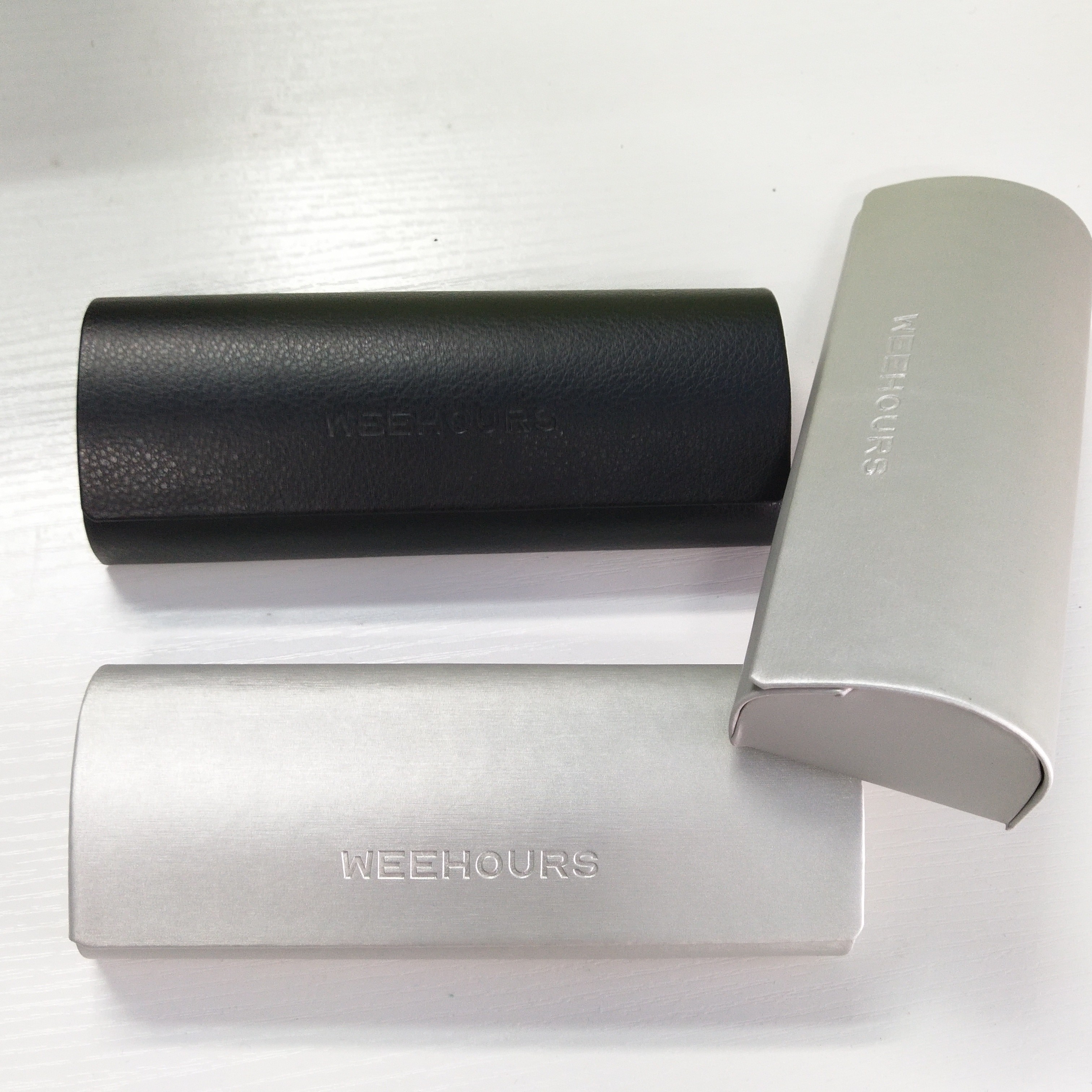 Velvet PU Leather Eyeglass Case Custom Logo Printing Eyeware Sunlass