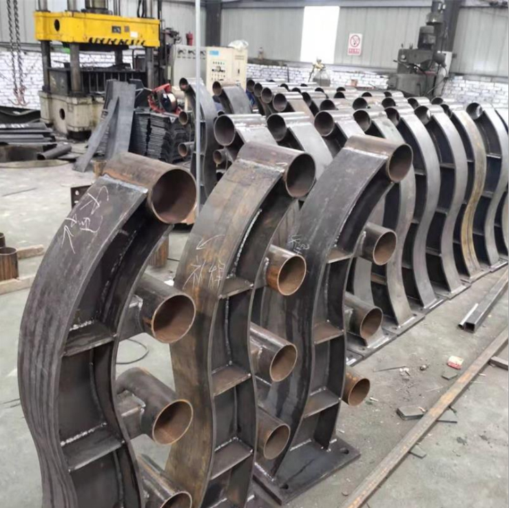 Hot Dipped Galvanized Stainless Steel Q235 Q345 Bridge Guardrails