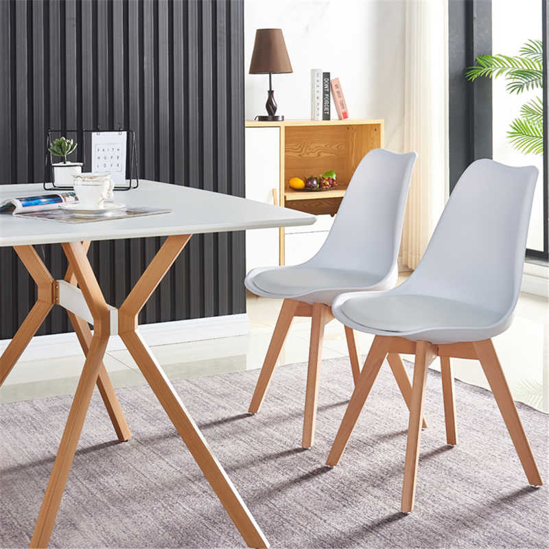 Minimalist Style 29.92 inches height Simple Dining Room Table 44.09lbs Anti Scratch Top