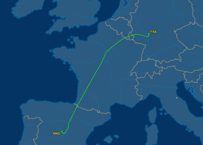 Main Hubs Air Freight From China To Europe Madrid Spain Direct And Transit