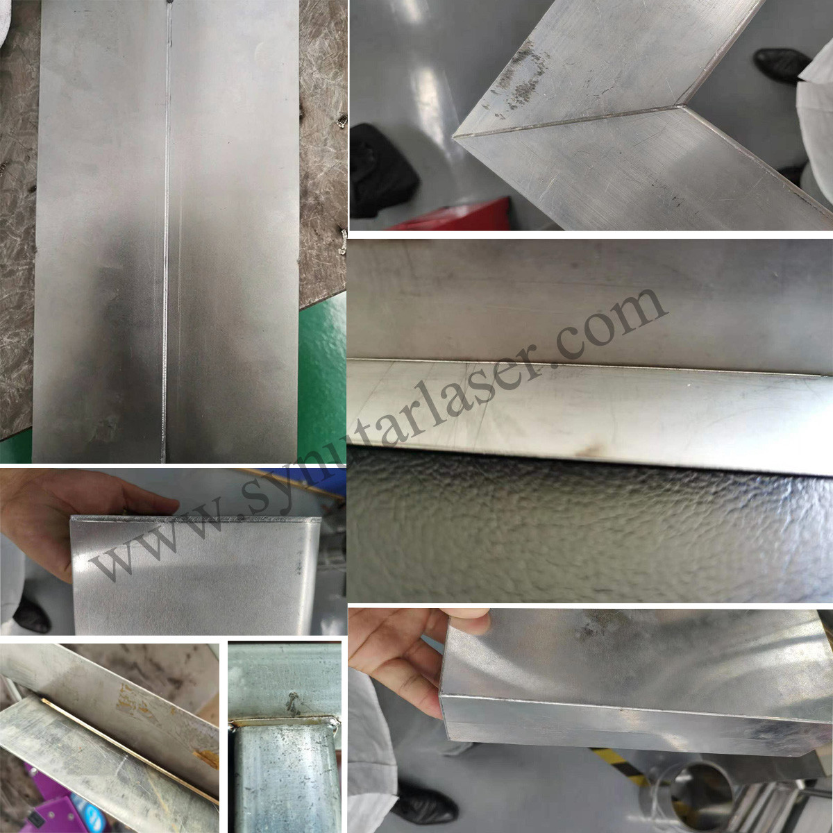 Portable Air Cooled Handheld Laser Welding Machine AC220V / 50Hz Power Supply