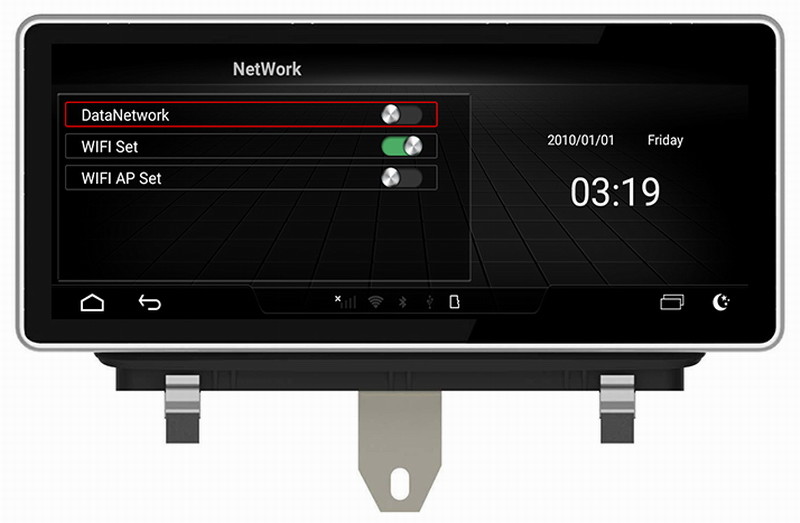 Ouchuangbo bluetooth car kit for Audi Q3 2011-2018 support BT MP3 mirror link android 8.0 OS 4+32