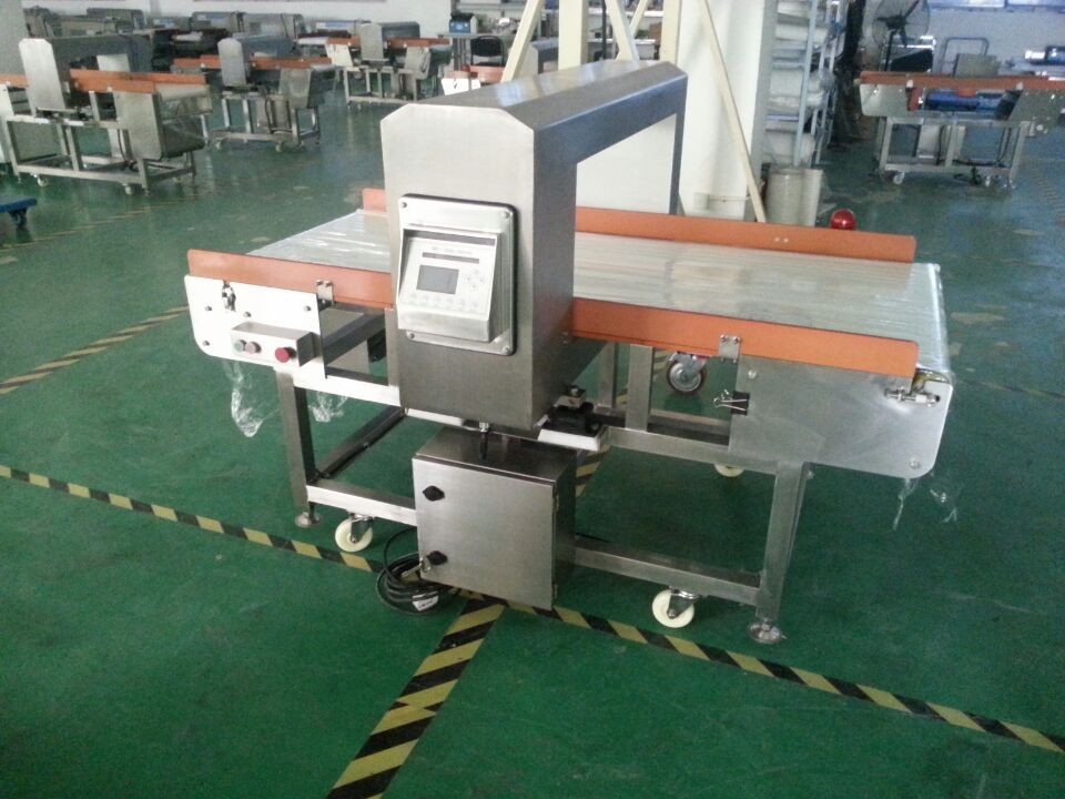 Conveyor metal detector for heavy product inspection(10-50kgs)