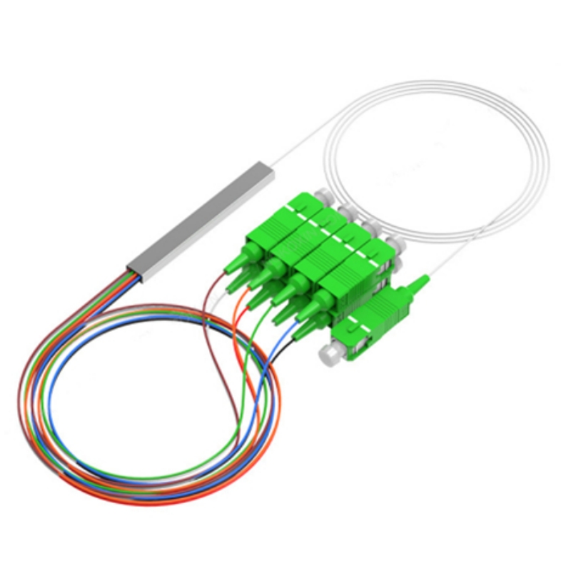 Fiber Optic Splitter Manufacture Mini Type PLC Splitter for FTTH Single Mode Fiber