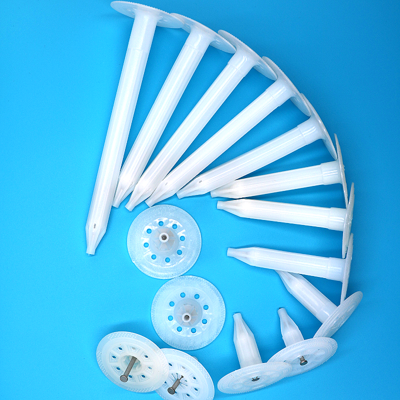 Glass Wool HDPE Building External Wall Heat Thermal Insulation Nail Fastener 25MM-250MM Length
