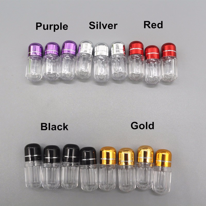 Pharmaceutical Single Capsule Shells Aluminum Cap 10ml Small Pill Vials