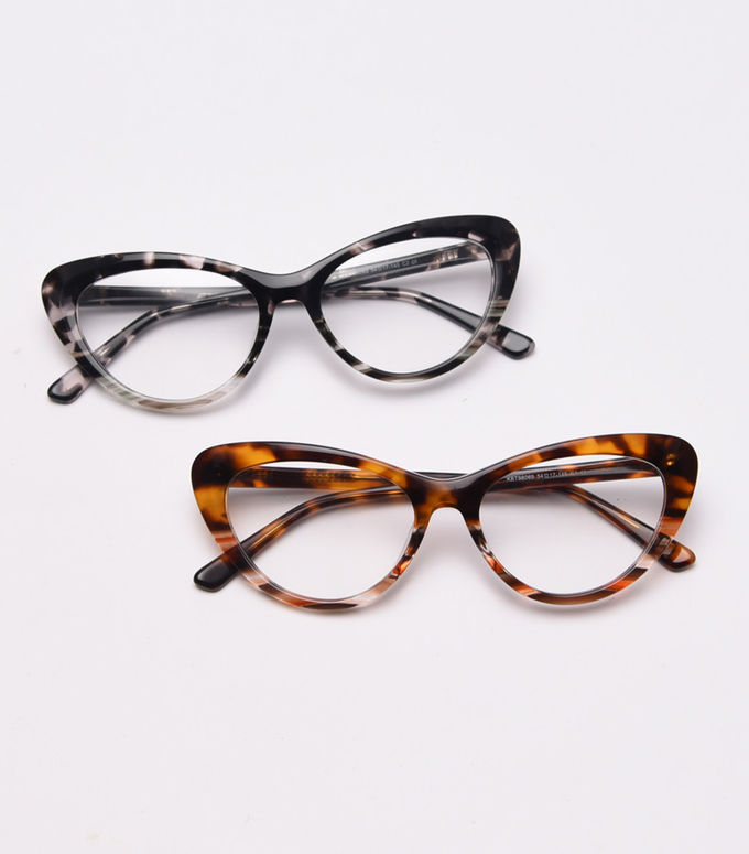 Cat Eye Women Optical Acetate Frame Glasses Fashion Retro glasses