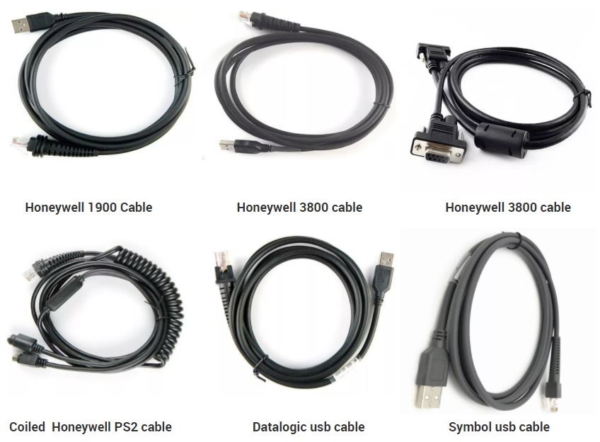 Datalogic 7000 RS232 Scanner Cable 9 Pin Female To Rj50 10p10c