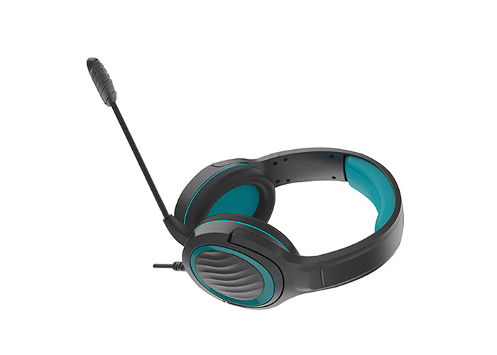 USB Plug Nintendo Switch Gaming Headset Steel Headband With Led Light