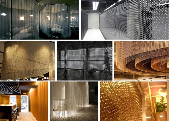 Shockproof Chain Link Curtain 304