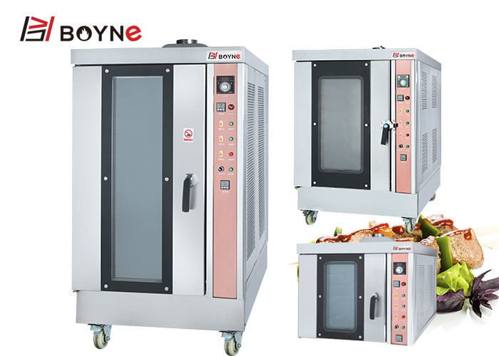 Five Trays Convection Oven With Spray Water Function For Bakeries Use