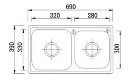 Customized OEM & ODM Project Sink Brush Nickel And Satin Finished / 32 inch kitchen sink