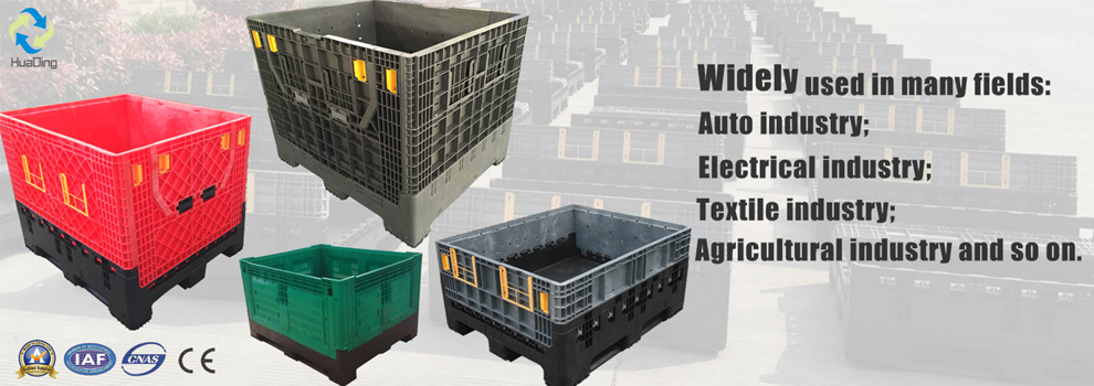 2019 New Plastic collapsible Bulk Containers for food