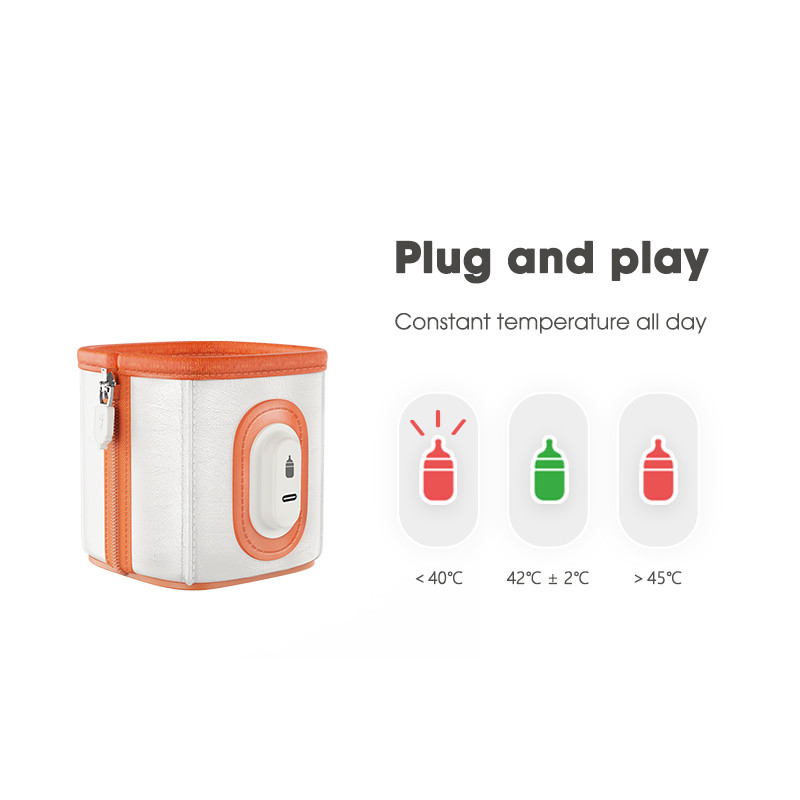 Travel Baby USB Bottle Warmer Insulation Thermostat Milk Warmer For Hegen Bottle