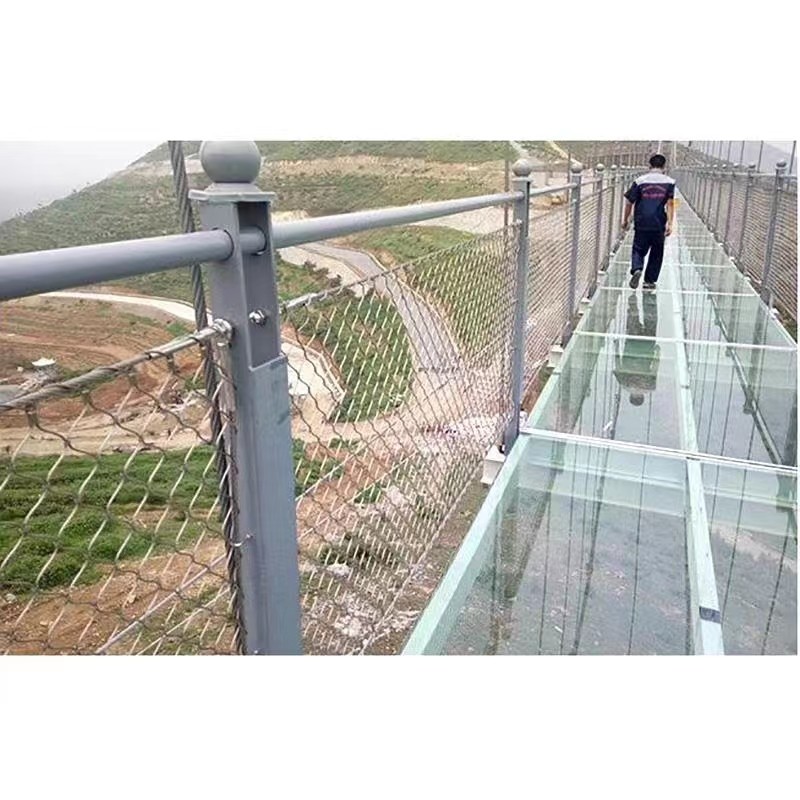 3mm Stainless Steel Rope Wire Mesh 7*7 1*7 X Tend Kontted Type
