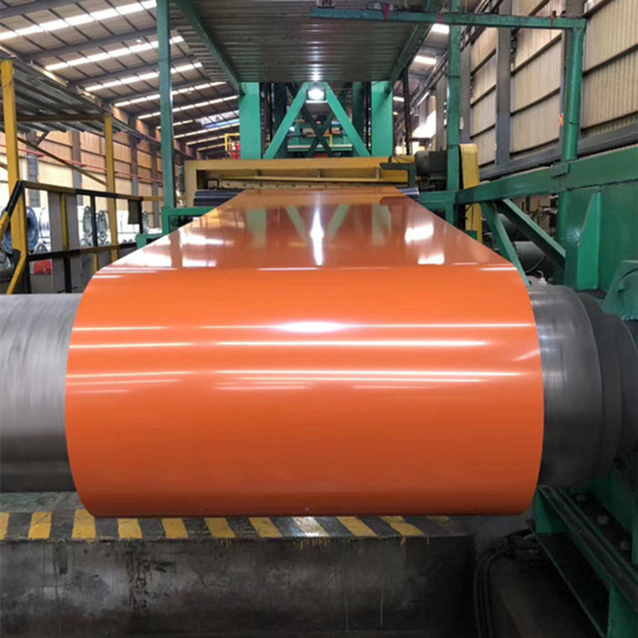 RAL Color Coated Steel Coil SGCC 5 Microns To 10 Microns