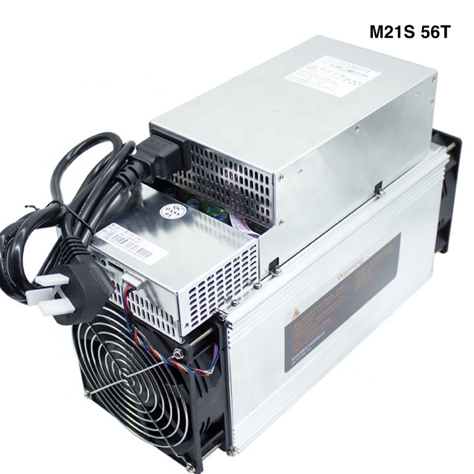 56th Coin Mining Equipment , MicroBT Whatsminer M21s Sha256 Mining Machine