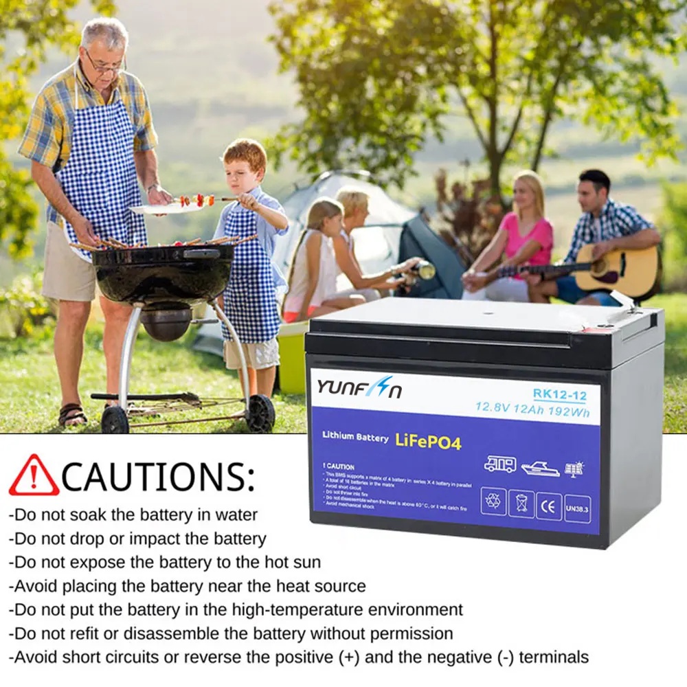 12V 70Ah Lifepo4 Lithium Ion Golf Cart Battery Pack Solar Energy Storage System