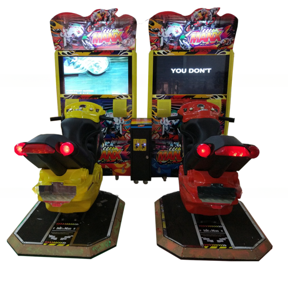 Super Bikes 2 Arcade Game Machine TT Motor Racing Game Machines For Fun City